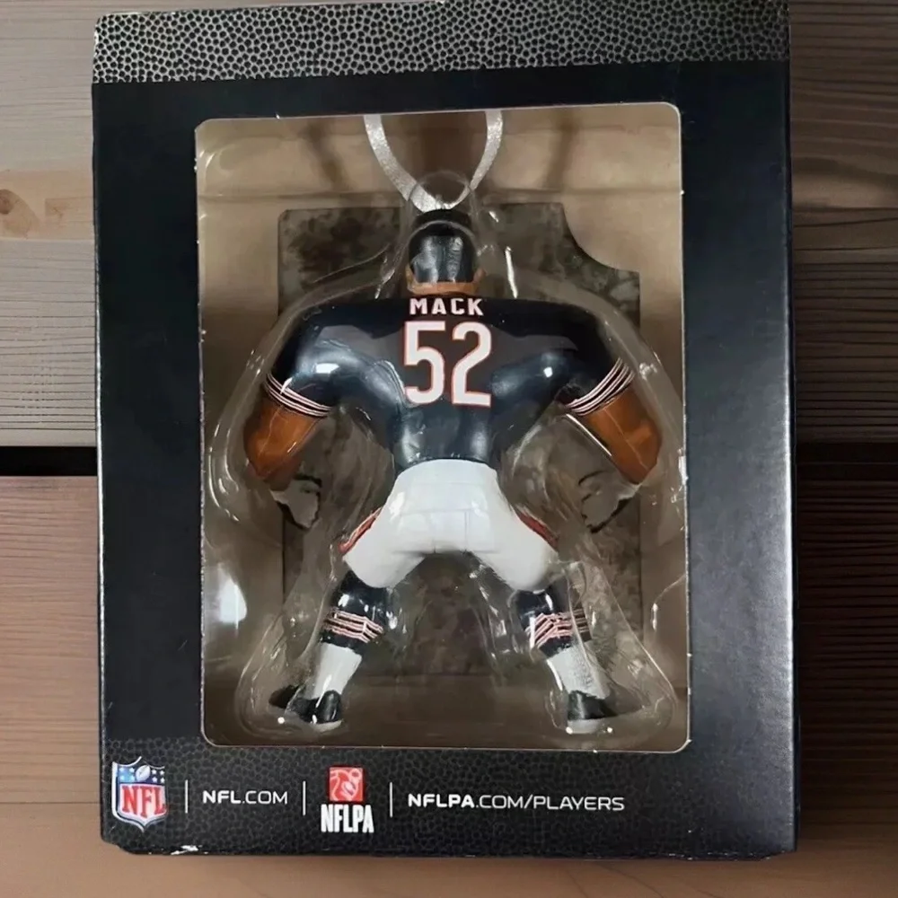 HALLMARK Christmas Tree Ornament #52 Khalil Mack Chicago Bears Football Player